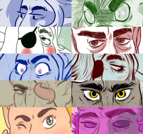 also did the eye meme&hellip;&hellip;&hellip;&hellip;some of these are old but they’re still good