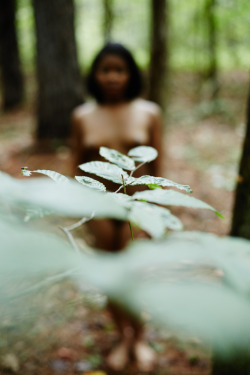 artbykrp:  In the woods with Lauren. Photography by Kevon Richardson ( artbykrp ) 