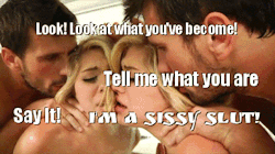 sissy-stable:  Are you a Sissy slut ? Reblog