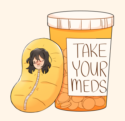nartothelar:bonus sticker I’m going to include for the first 50 orders when I restock