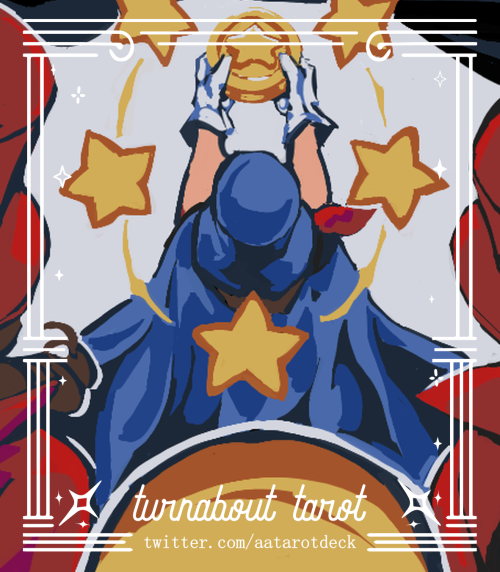 2nd preview for turnabout tarot!both the stretch goals were reached, so in addition to the 78 illust