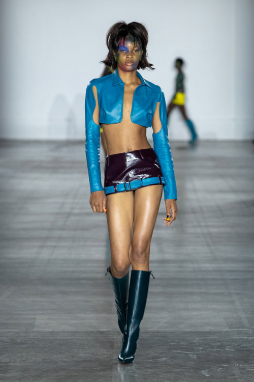 Mowalola Ogunlesi show at Fashion East FW 2019/2020 