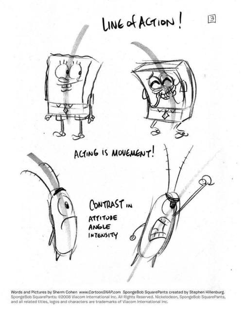 leapinghart:Wisdom from Sherm Cohen by way of Character Design References! 