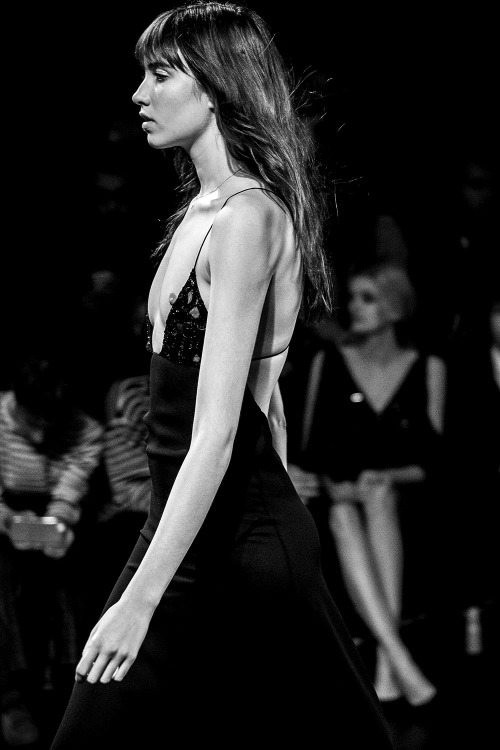 le-monde-sans-couleur: Grace Hartzel at Saint Laurent S/S 2016