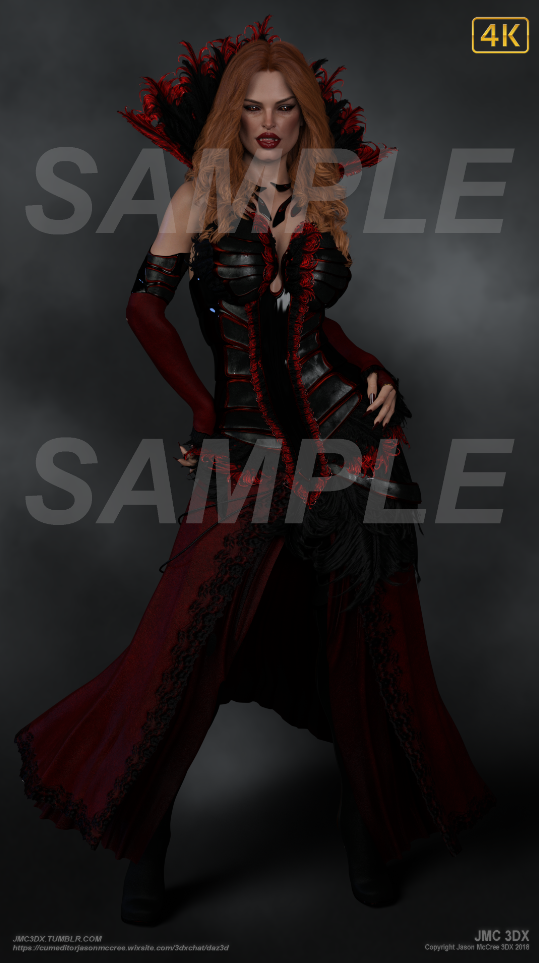 Jason McCree’s Daz3D Creations Presents: Draculin “The First Futa Vampire”