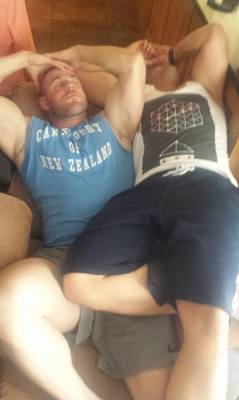 kgbear62:  Two Brothers taking a Nap Together!