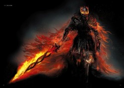 lordofcindergaming:  Soul of Cinder concept art.