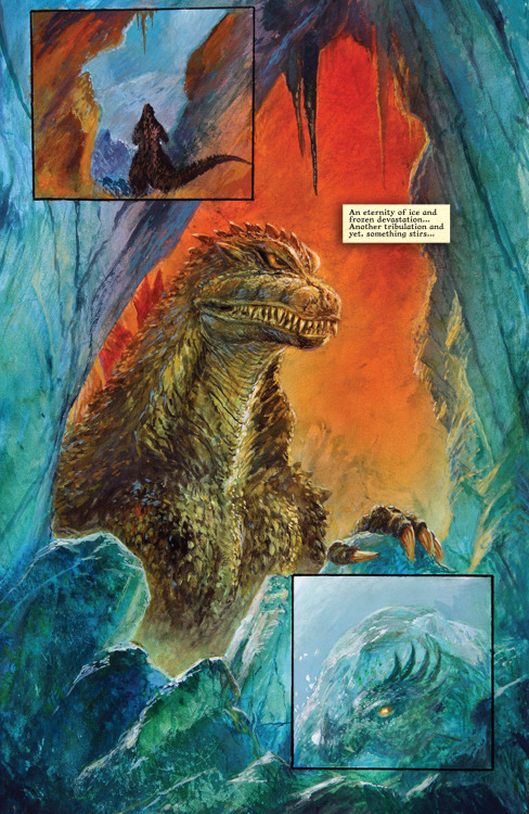 citystompers1:  Godzilla in Hell #2 (2015) by Bob Eggleton