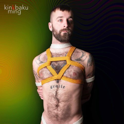 ⁣ ⁣ ️‍ COLOR OUR PRIDE ️‍⁣ ⁣ @humanurchin in Prism Harness ⁣ ⁣ See it all on: OnlyFans | Jus