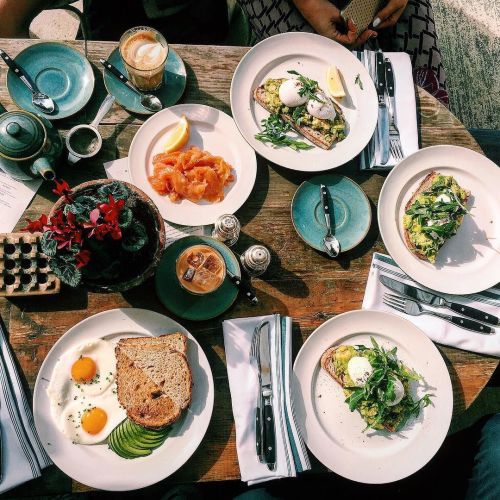 hottygram:  Breakfast with the gang 🍳 by tashoakley