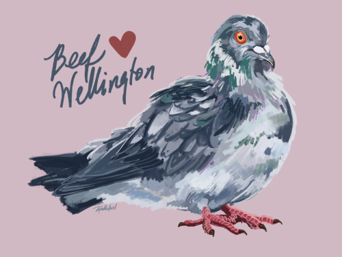 tofuthebold: i thought Beef Wellington deserved his own portrait 