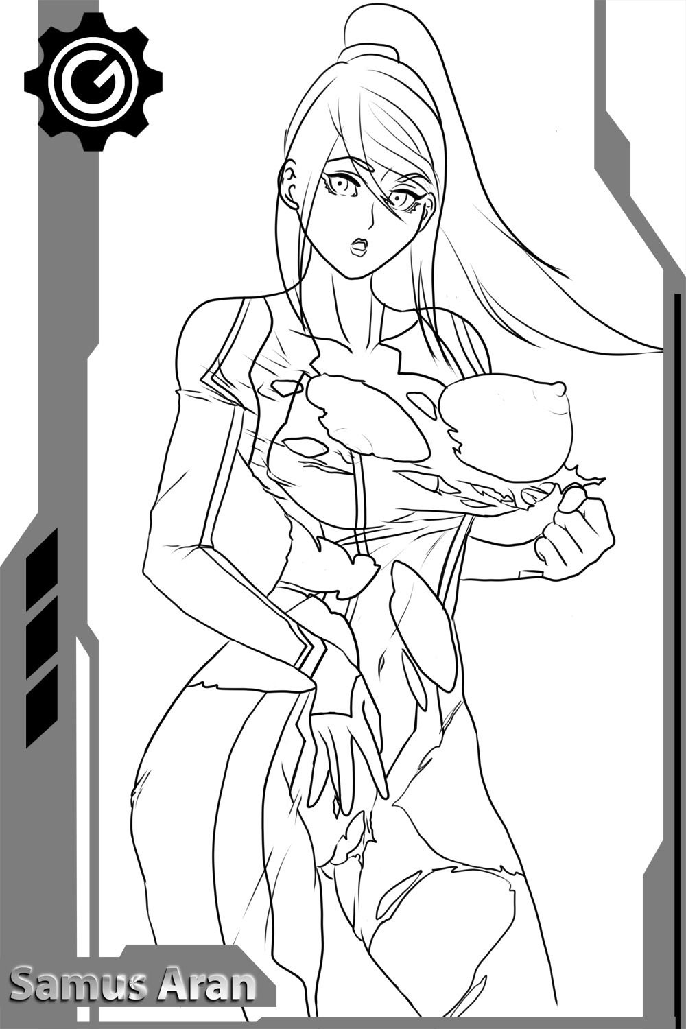 myhentaiart:  Come support me at Gonzaleth Patreon Hentai Page Samus in her Zero