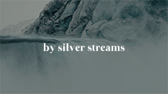 nimrodels:Under cloud, beneath the starsOver snow and winter’s mornI turn at last to paths that lead