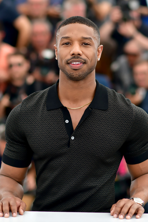 mbjsource:  Michael B. Jordan attends the photocall of ‘Fahrenheit 451′ during the 71st Annual Cannes Film Festival in Cannes, France (May 12, 2018).