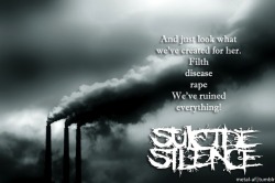 metal-af:  Cancerous Skies// Suicide Silence 