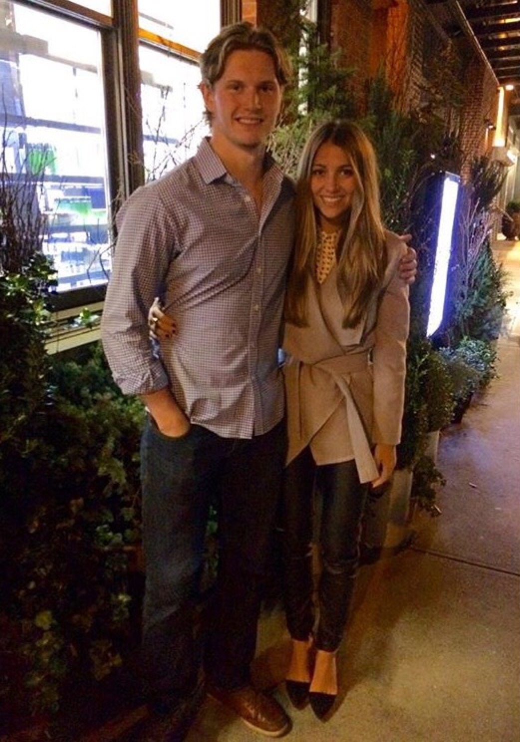 Wives and Girlfriends of NHL players — Jacob Trouba & Kelly Tyson