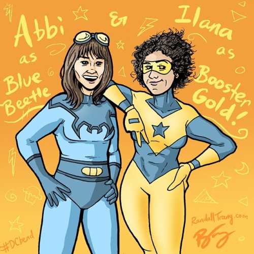 Catching up &amp; coming back to some kind of normalcy: Here&rsquo;s Abbi &amp; Ilana from @BroadCit