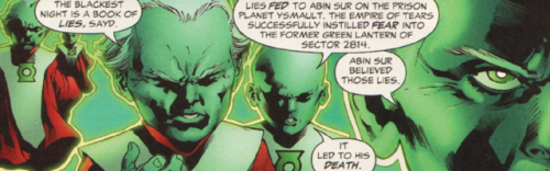 The Guardians Say The Blackest Night Is A LieGreen Lantern #21