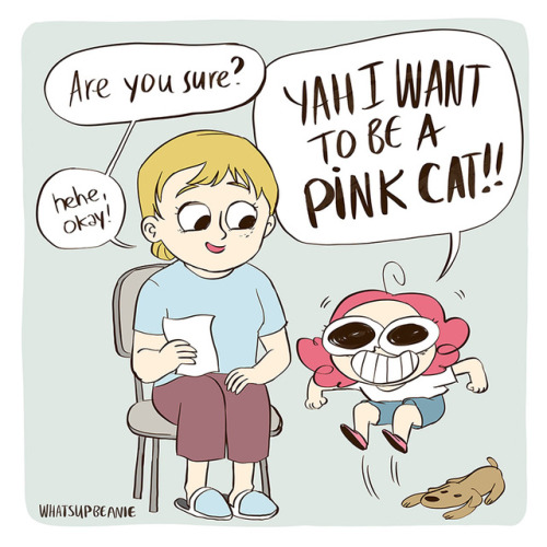 whatsupbeanie: Another childhood story. If knowing me you are surprised that I didn’t ask to d