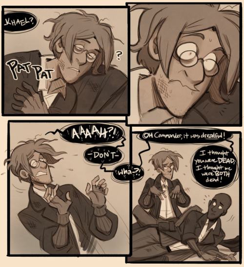 More pages from angel RPing! Just my half of the thread, so the narrative is a bit fragmented, but t