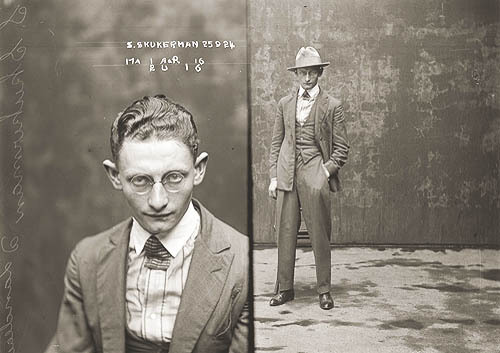 gregorypecks-deactivated2014032:  Wearing fedoras, top hats and waistcoats and staring fixedly back at the camera, these men could have been posing for a magazine. But these amazing images from the 1910s to the 1930s are actually police mugshots taken