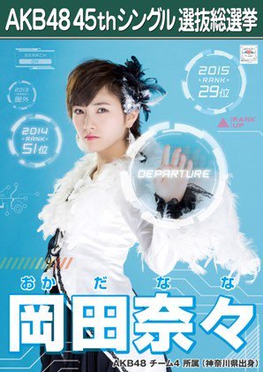 merumeru48:  AKB48 45th Single Senbatsu Sousenkyo Campaign Poster 