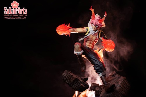 Fanart Handmade Custom Figure Natsu Fairytail by SakurArts www.sakurarts.com Completely Handmade.  S