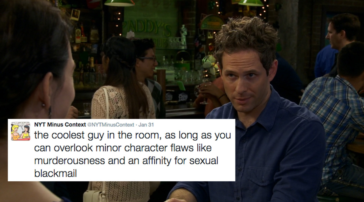 macdenniss:  It’s Always Sunny in Philadelphia + NYTMinusContext tweets (part 2)(part
