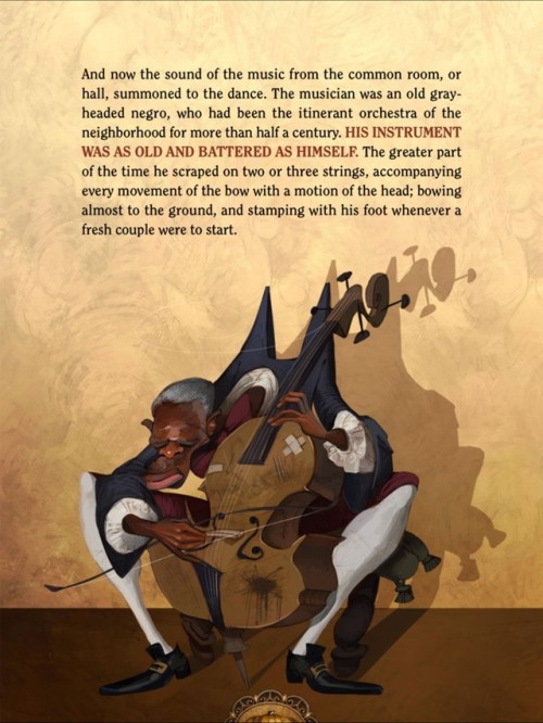 iclassicscollection:The illustrated and interactive Washington Irving collection: The legend of Slee