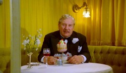 misterlemonzafterlife:  doctordee:It’s just a trifle! Peter Ustinov as Hercule Poirot in Evil Under the Sun (1982)  ttps://MisterLemonzAfterlife.tumblr.com/archive  