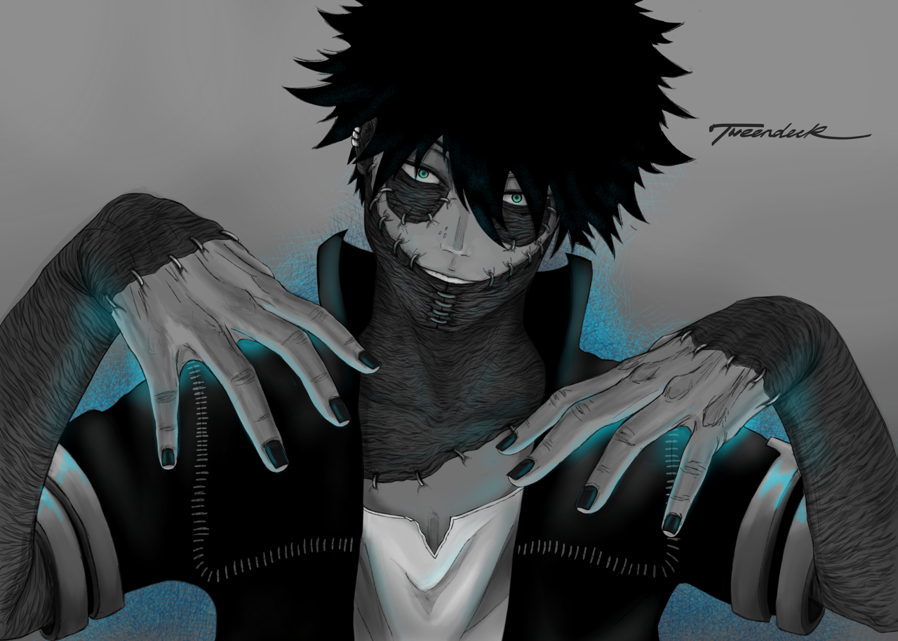 I even stopped working on my last dabi art piece just to redraw this