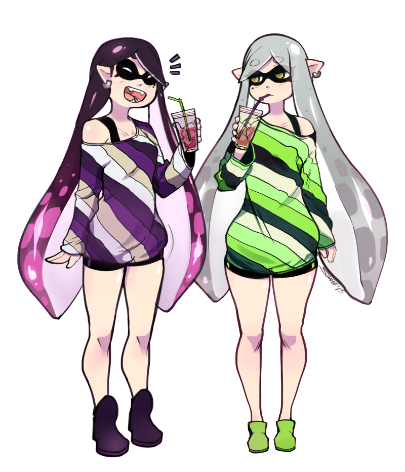 slbtumblng:  liquidxlead:  saane:  squid sister’s day off  maaaaan, I may have