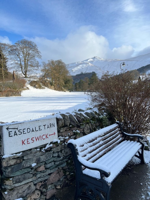Snowy Few Hours In Grasmere , 9th & 10th March 2023