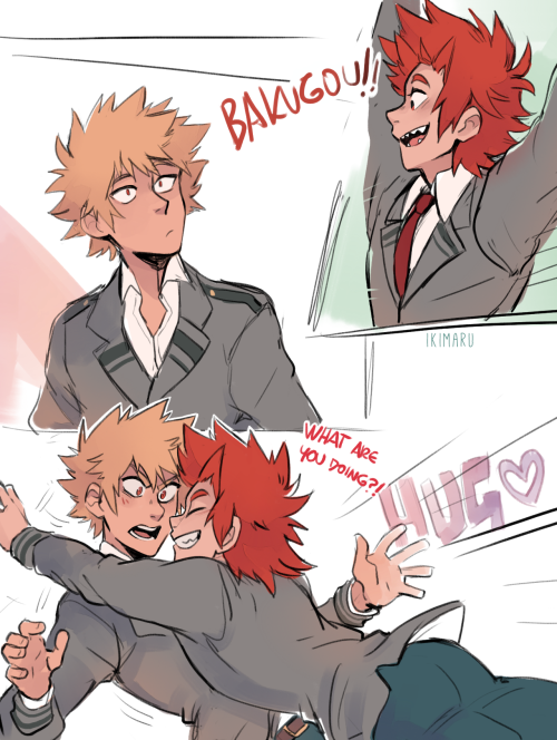 there was a suggestion for Bakugo not catching