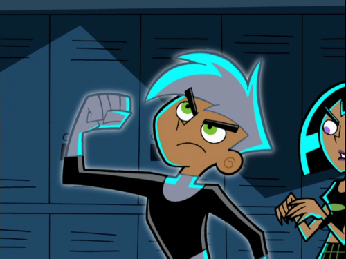 Danny PhantomSeason 1Episode 1Mystery MeatDanny protecting Sam from the Lunch Lady &ndash; reque