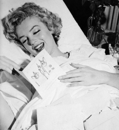 loutigergirl99:   In May 1952 Marilyn is operated for appendicitis in Los Angeles. Cedars of Lebanon