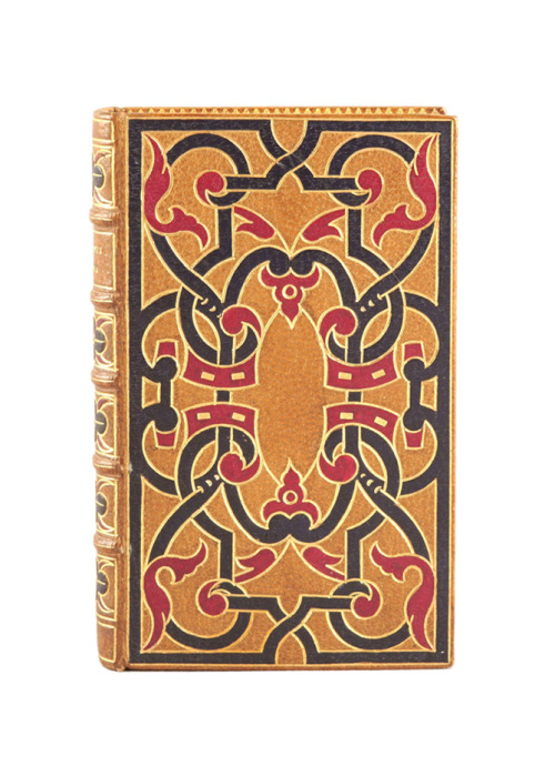 Horace, Opera Omnia, 1828. 8 cm height. A. Mesnier, Paris. Book-binding by Chambolle-Duru, finished 