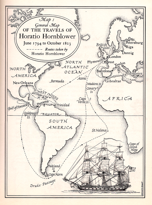 horatio-hornblower:Scanned from The Hornblower Companion.