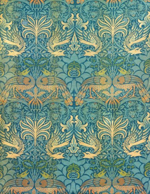 nobrashfestivity:William Morris, Wallpaper Designs, 1870′s