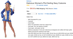 fucknosexistcostumes:  Delicious Women’s Phd Darling Sexy Costume 