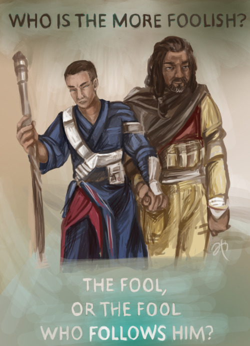 thealluringsink:chirrut and obi-wan would probably get along well and make too many philosophical st