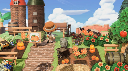 cozydew:who else is super excited for fall? i spent the afternoon tending to our pumpkin patch and d