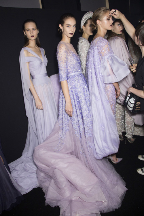 klearly-klassy:  nobackstagepass:  Ralph &amp; Russo Couture Fall 2014  following back similar b