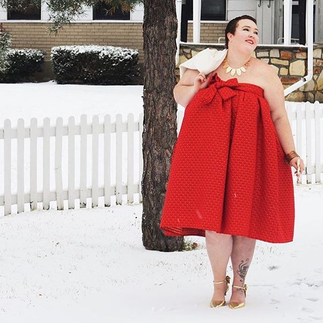 readytostare:  When everything was going down with the cupcake dress, @flightofthefatgirl