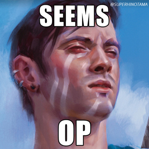 flavoracle:dimestoretajic:superhinotama:Made more Jace Memes.  Ixalan is a magical place. 