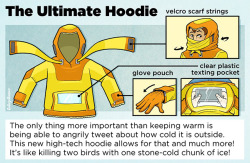 nerdsexandee:  laughingsquid:  Innovative Winter Clothing Ideas by Illustrator Caldwell Turner  A MIGHTY NEED 