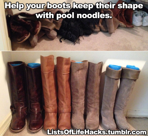 russalex: listsoflifehacks:  Pool Noodle Life Hacks  This post brought to you by
