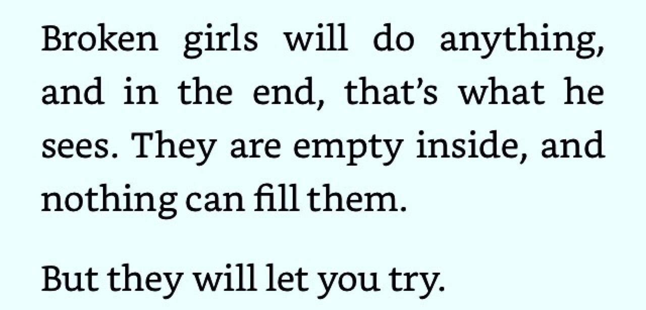 glitteringddaisies:  living dead girl // elizabeth scott