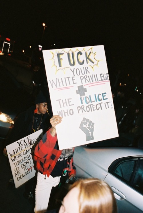 judelianaphotodiary:Black Lives Matter/Michael Brown protest 2014