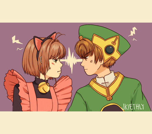 kiethlydrawss - From rivals to partners!Rewatching CCS is the...